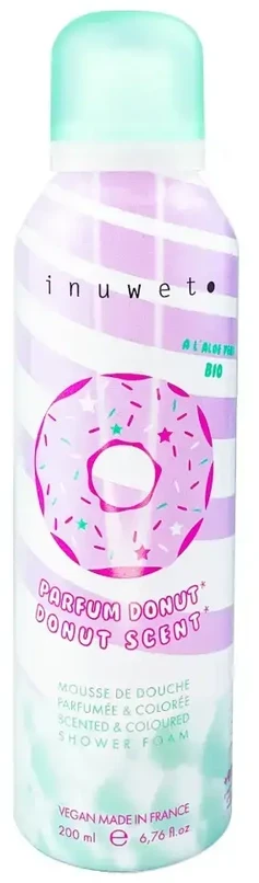 Inuwet Donut Cleansing & Softening Shower Mousse, 200 ml