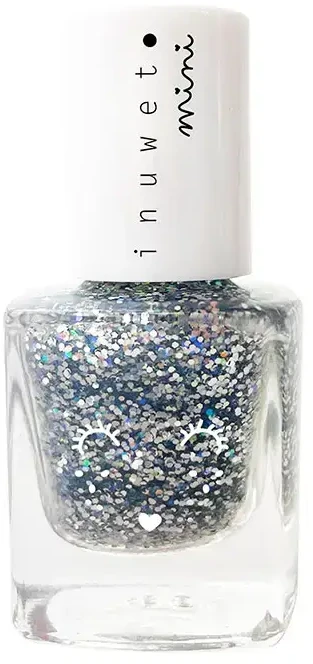 Inuwet, Inuwet, Glitter, Nagų lakas, Sidabrinis Dreamer, 5 ml *Miniature