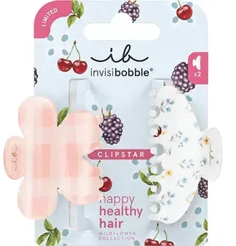 Invisibobble Clipstar Wildflower Petals n Punch M hair clip 2 pcs
