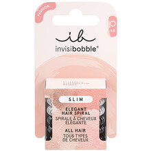 Invisibobble plaukų gumytės Slim dienai ir nakčiai, 6 vnt.