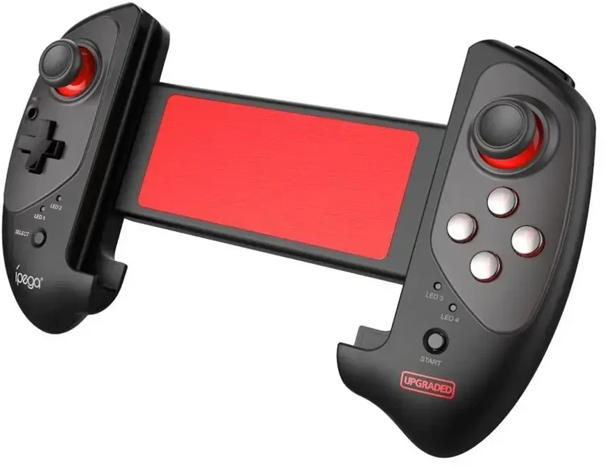 iPega 9083SH Wireless Gamepad Raudona Bat for Android/iOS/PS4/PC/N-Switch Juodas