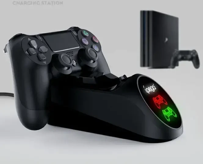 „iPega 9180 PS4 Gamepad“ dvigubas įkroviklis (pažeista pakuotė)