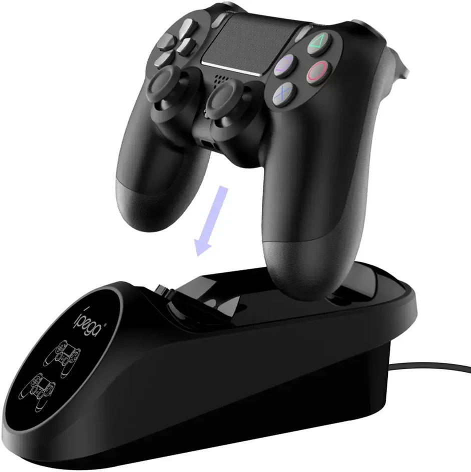 „iPega 9180 PS4 Gamepad“ dvigubas įkroviklis (pažeista pakuotė)
