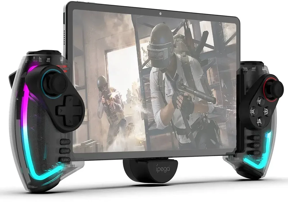 iPega 9777SH Bluetooth RGB Gamepad for Android iOS PS3 PC N-Switch (Damaged Package) (Pažeista pakuotė)