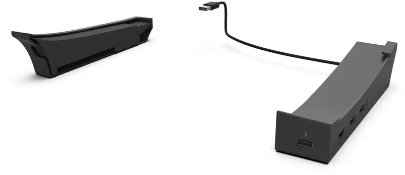 - iPega P5S008 horizontalus stovas su USB šakotuvu, skirtas PS5 Slim Juodas