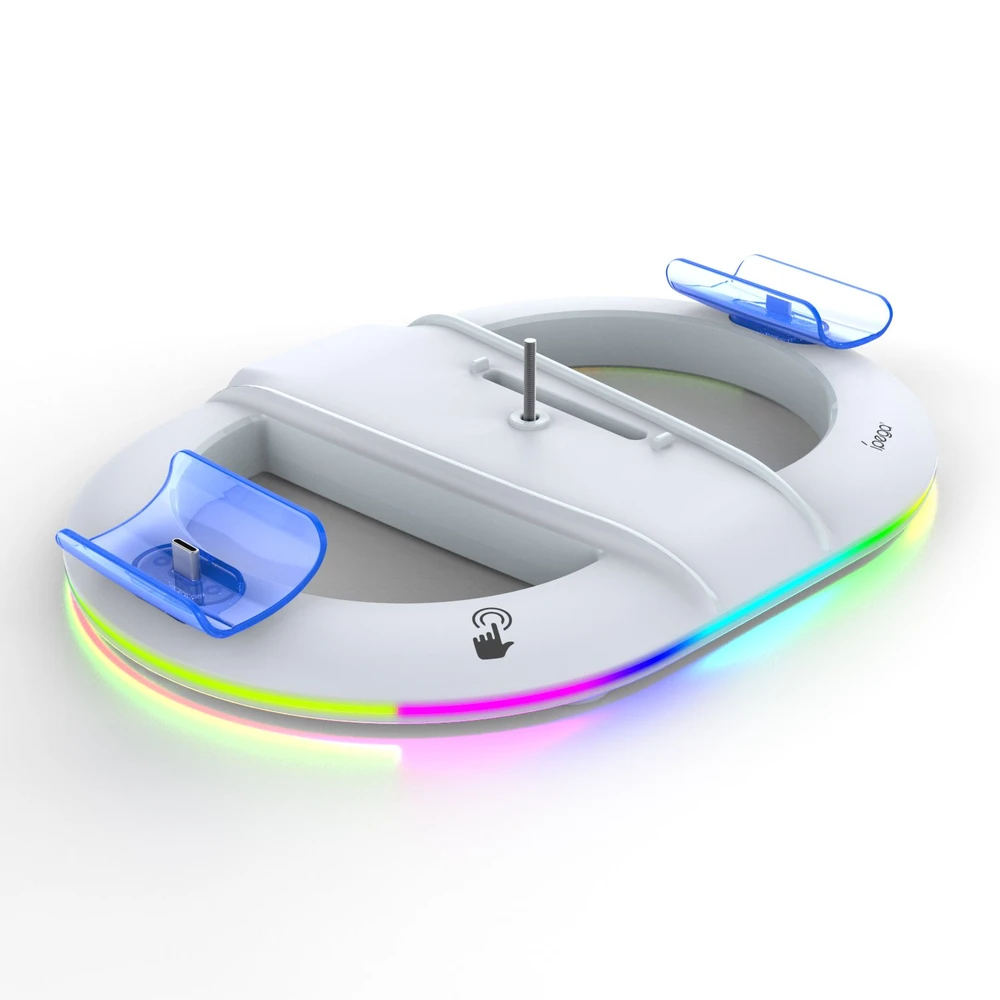 iPega PS5 stovas su RGB apšvietimu ir įkrovimo jungtimis
