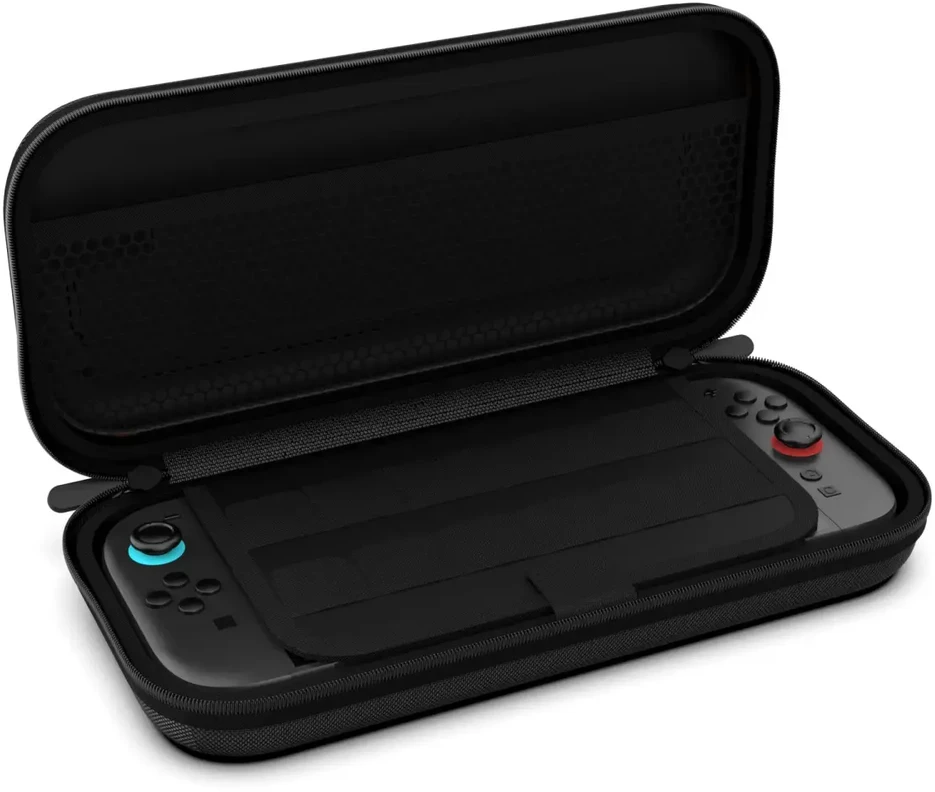 „iPega SW2003C“ kelioninis dėklas, skirtas „Nintendo Switch 2“, juodas