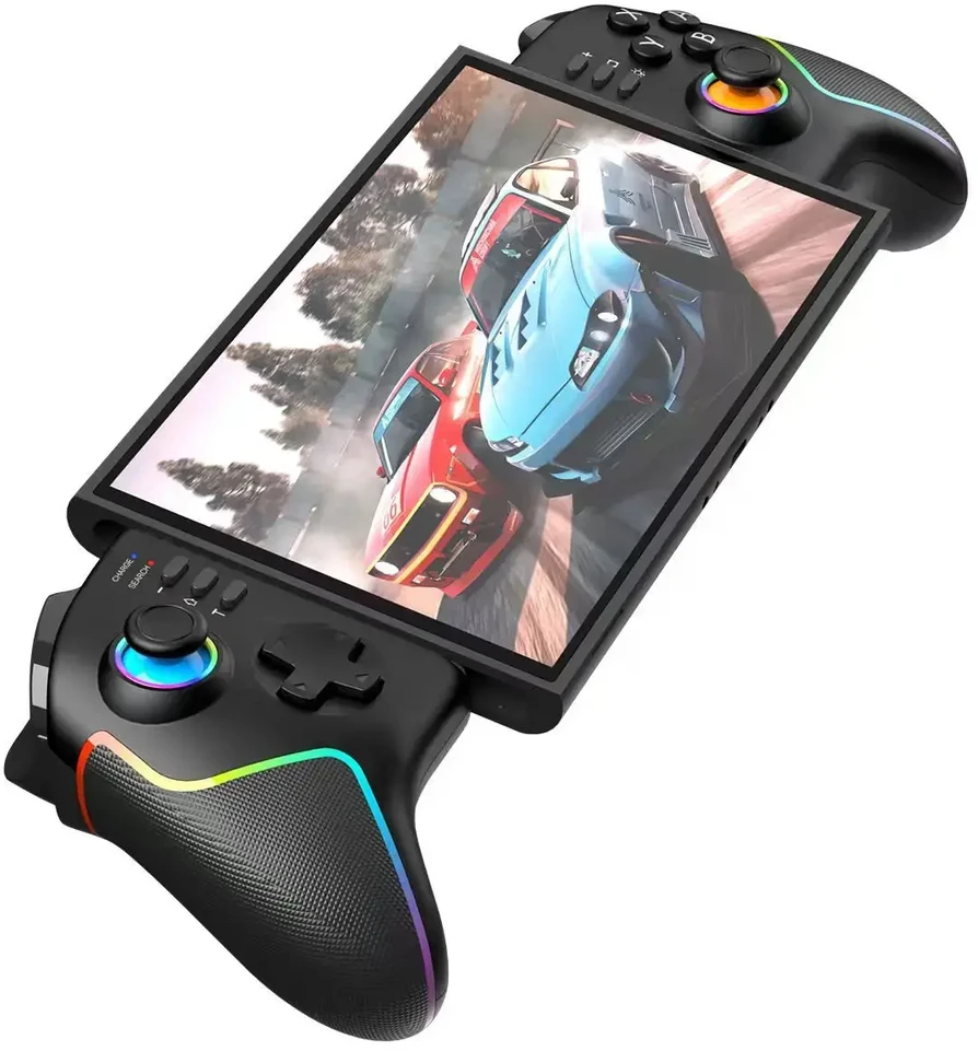 „iPega SW2123“ belaidis RGB žaidimų pultas, skirtas „Nintendo Switch“ / „Nintendo Switch 2“, juodas