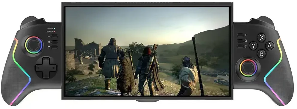 „iPega SW2123“ belaidis RGB žaidimų pultas, skirtas „Nintendo Switch“ / „Nintendo Switch 2“, juodas