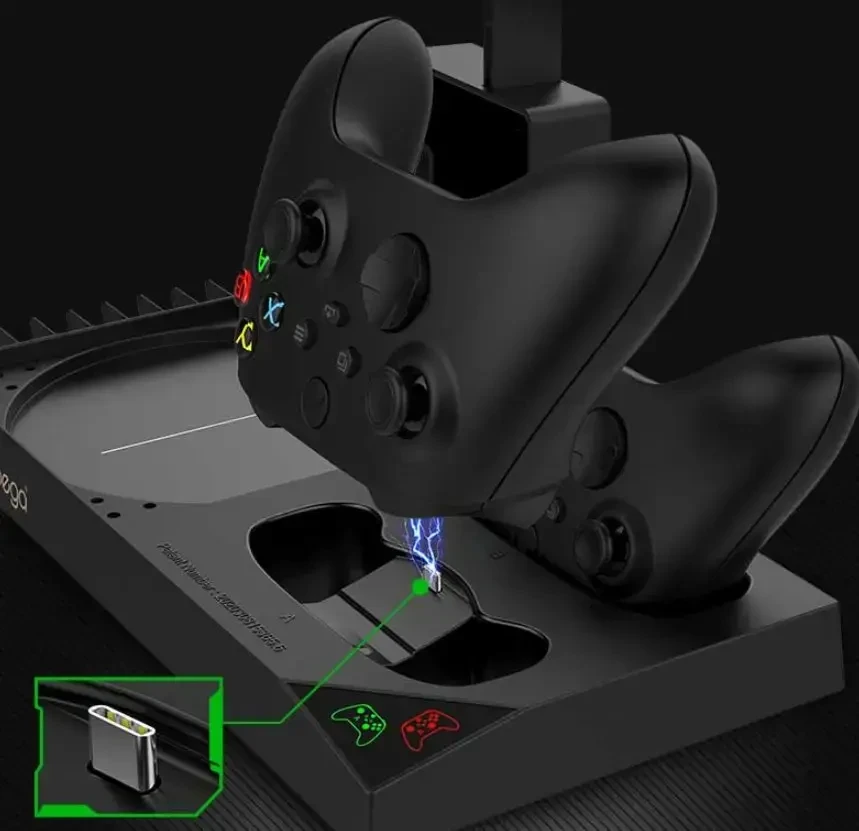 iPega XBX013 daugiafunkcis įkrovimo stovas, skirtas XBOX