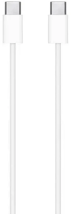 MUF72ZM/A iPhone USB-C/USB-C duomenų kabelis 1m Baltas (OOB masinis)