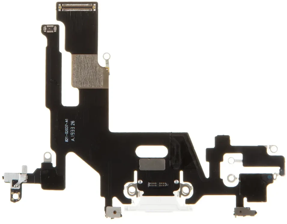Dėklas Iphone Lcd „iPhone 11“ lankstus kabelis su įkrovimo jungtimi, baltas