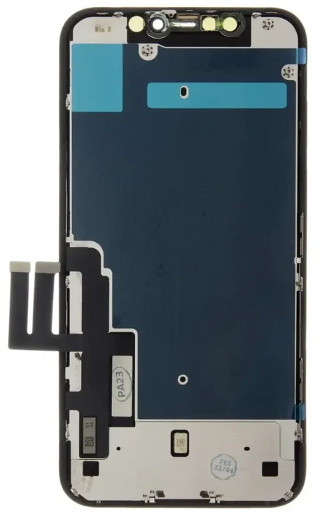 Dėklas Iphone Lcd „iPhone 11“ skystųjų kristalų ekranas + jutiklinis blokas, juodas „V Incell“.