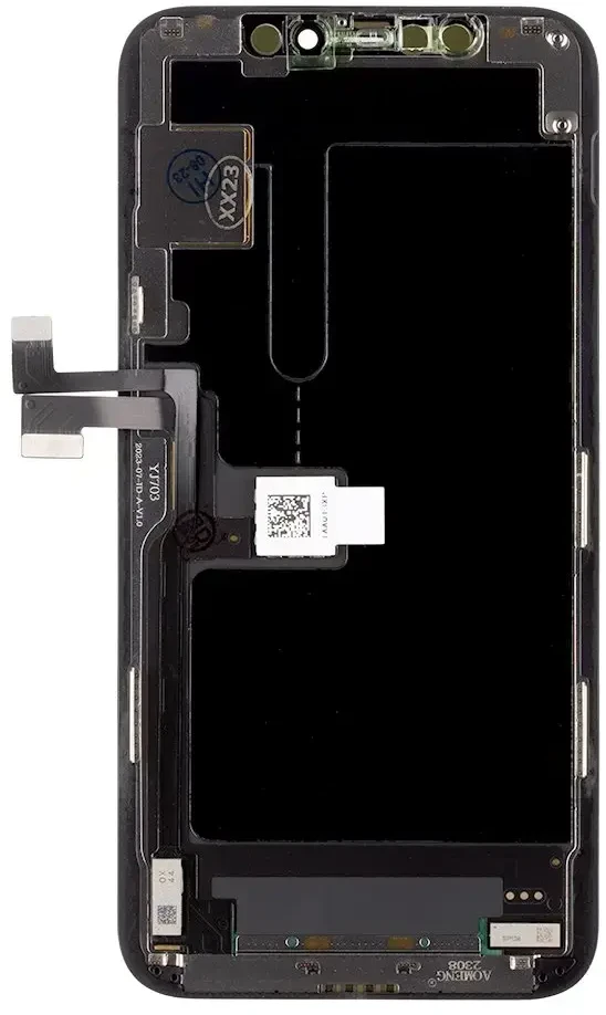 Dėklas Iphone Lcd „iPhone 11 Pro“ LCD ekranas + jutiklinis blokas, juodas minkštas OLED