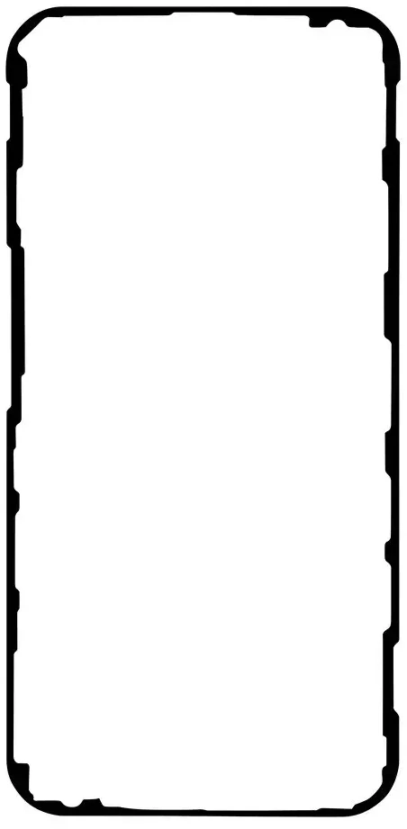Dėklas Iphone Lcd ADHESIVE TAPE FOR LCD IPHONE 12 MINI Juodas