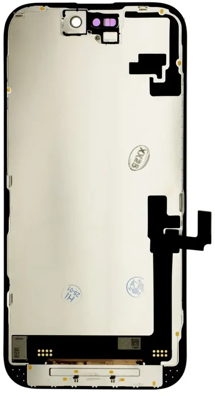Iphone Lcd „iPhone 16“ LCD ekranas + jutiklinis blokas, juodas H03i (AAA)
