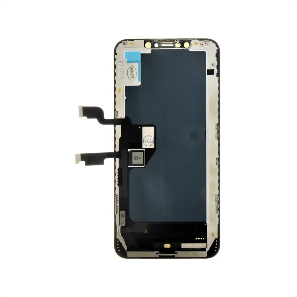 Dėklas Iphone Lcd „iPhone XS Max“ skystųjų kristalų ekranas + jutiklinis blokas, juodas „V Incell“.