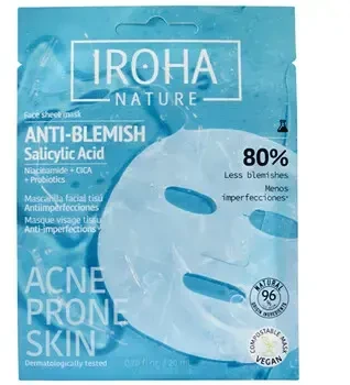 Iroha ANTI-BLEMISH veido kaukė nuo odos dėmių 1 vnt.