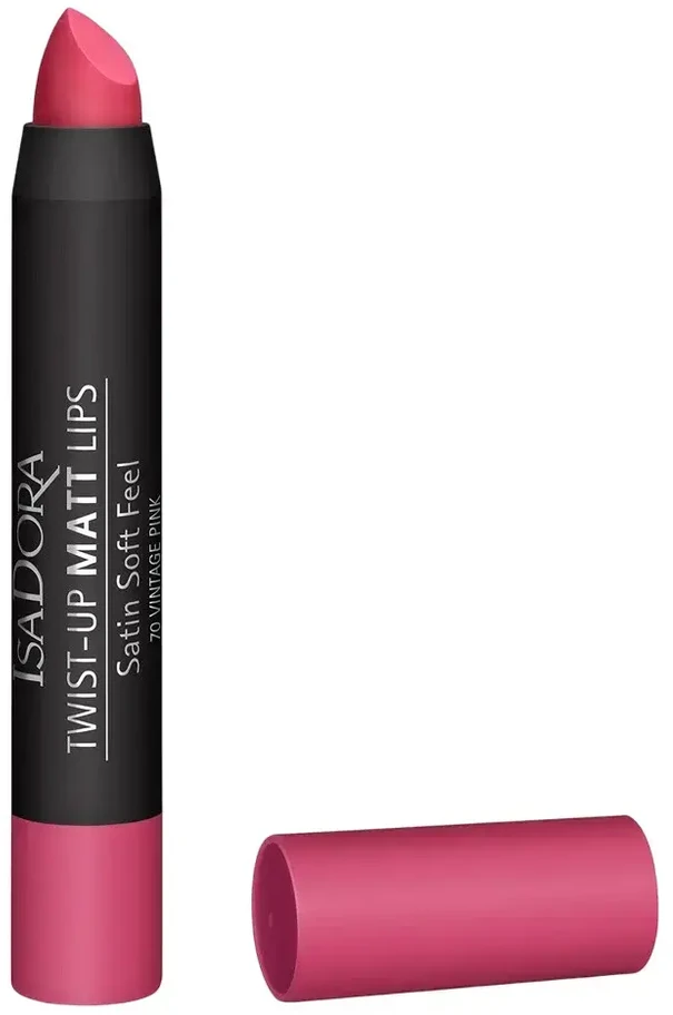IsaDora Twist-Up Matt Kreminis Lipstick 70 Vintage Rožinė 3.3 g
