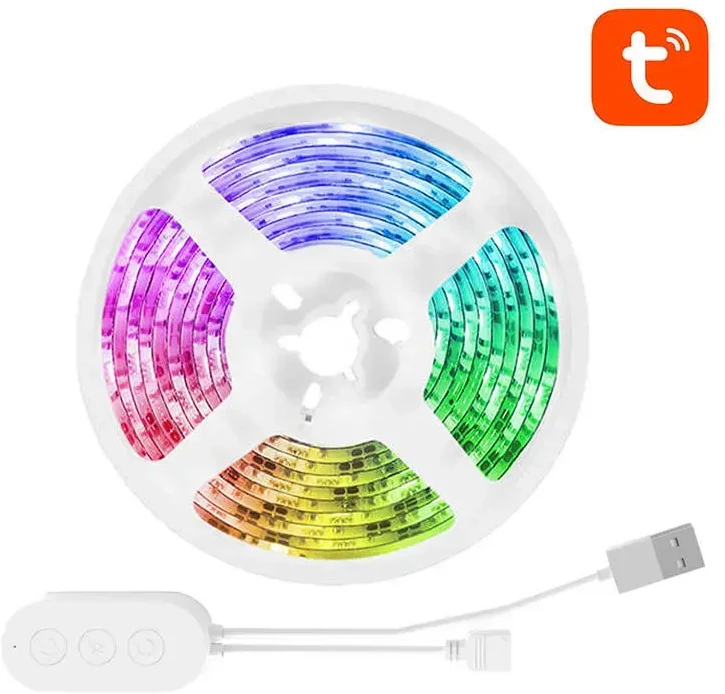 Smart WiFi RGB LED šviesos juosta Gosund SL1 (2,8m), Tuya