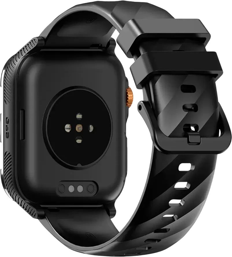 Išmanusis laikrodis Blackview W10PRO 1.83 inch G+F 320x280 RAM 480KB+ROM 640KB 600mA Call funcation GPS Flashlight BT5.3 Juodas