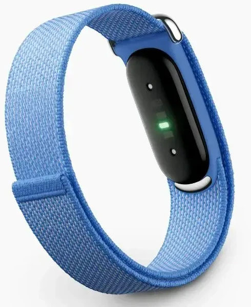 Išmanusis laikrodis Fitbit Wearable Google Air be apyrankės / GA11014-EU juodas