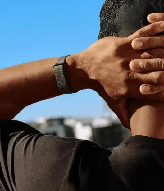 Išmanusis laikrodis Išmanioji apyrankė Google Fitbit Air, Obsidiano spalvos