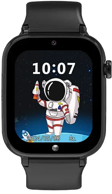 Išmanusis laikrodis Forever smartwatch GPS WiFi 4G Kids Look Me! 3 KW-520 juodas