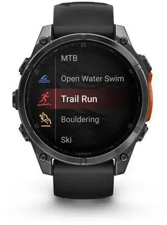 Išmanusis laikrodis Garmin Wearable Fenix 8 - 47 mm 02904 / 010-02904-00 Juodas