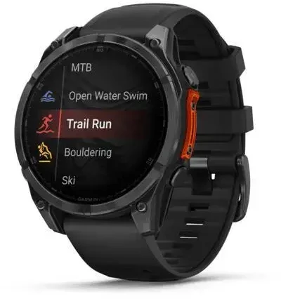 Išmanusis laikrodis Garmin Wearable Fenix 8 - 47 mm 02904 / 010-02904-00 Juodas
