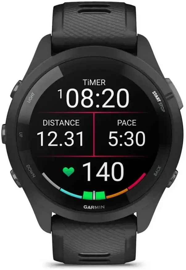 Išmanusis laikrodis Garmin Nešiojamas Forerunner 265 / 010-02810-10 juodas