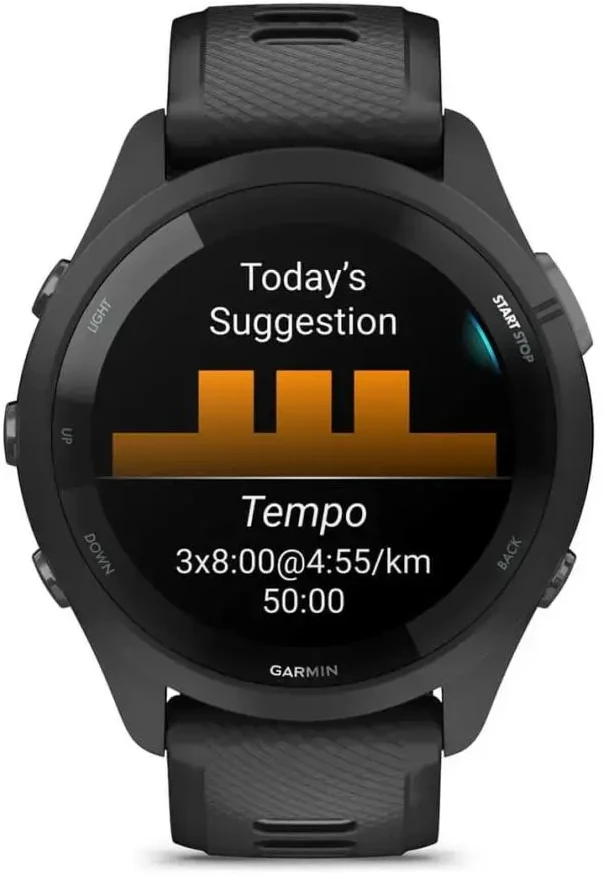 Išmanusis laikrodis Garmin Nešiojamas Forerunner 265 / 010-02810-10 juodas