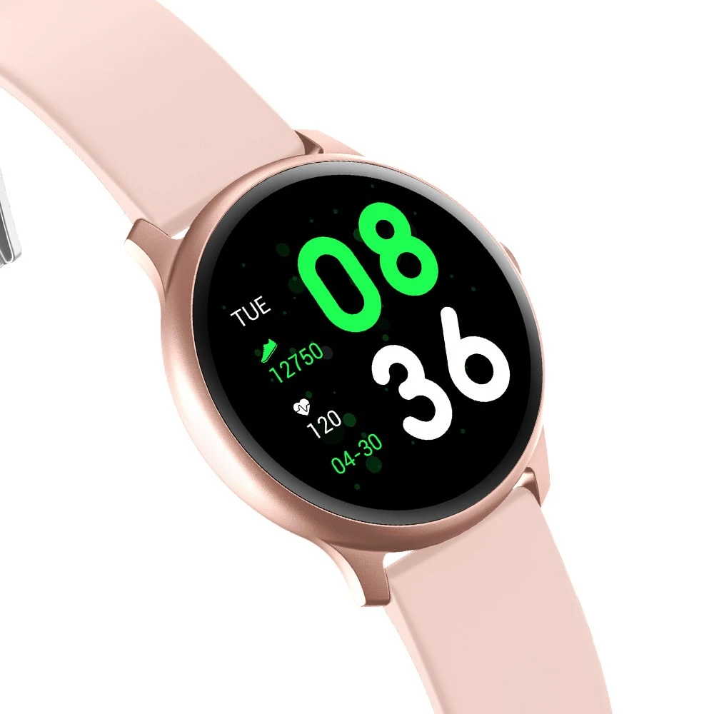 Išmanusis laikrodis Maxcom Fit FW32 Neon, Rožinio aukso spalvos korpusas su rožinės spalvos dirželiu