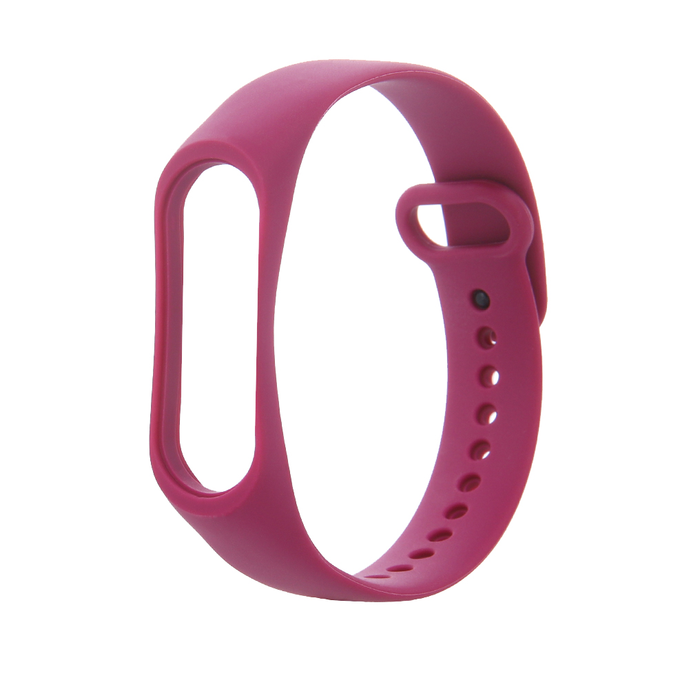 TFO Silikoninė apyrankė Xiaomi Mi Band 3 / 4 avietinė