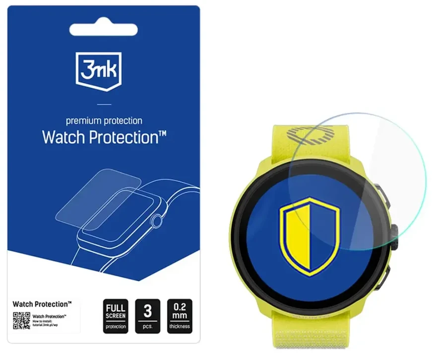 3Mk Protection „Suunto Run“ – 3 mk laikrodžio apsauga su „FlexibleGlass“
