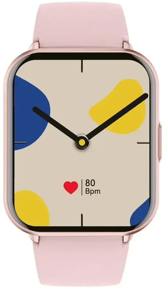 Išmanusis laikrodis TITMO E-100 (TFT, bluetooth call) pink