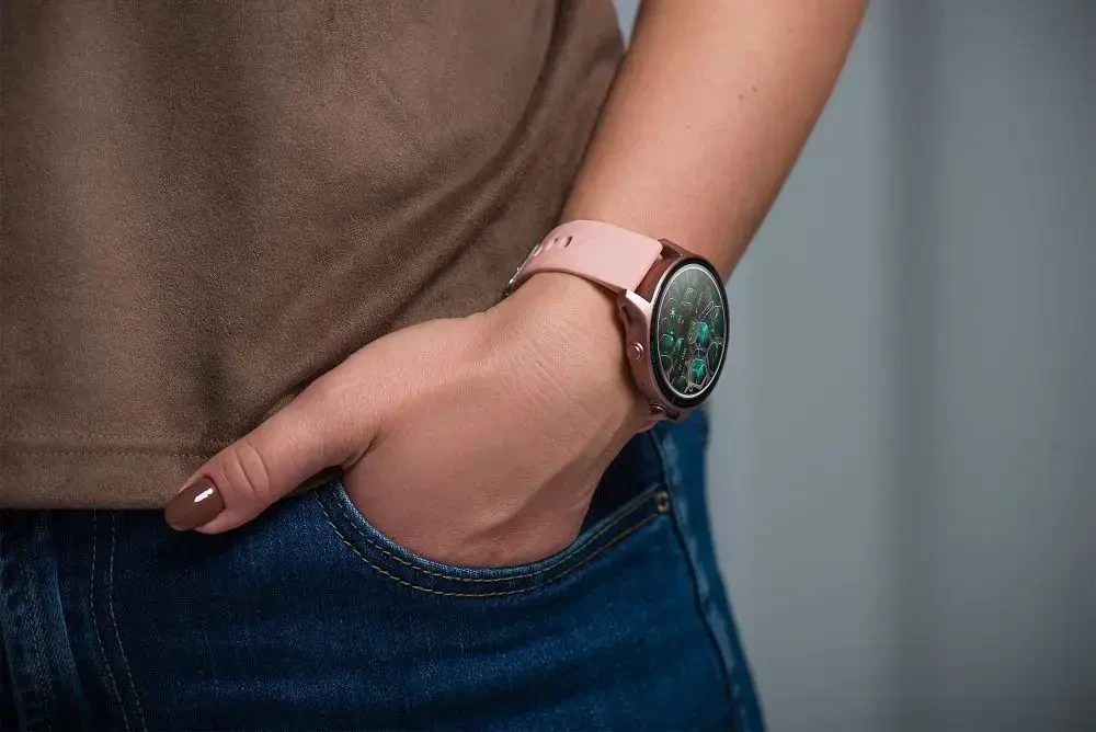 Išmanusis laikrodis TITMO O-100 (TFT, bluetooth call) pink