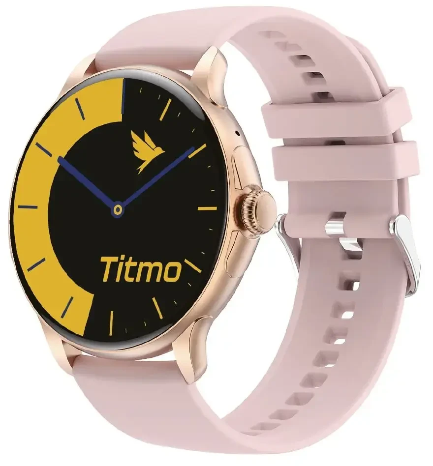 Išmanusis laikrodis TITMO O-150 (AMOLED, bluetooth call) pink