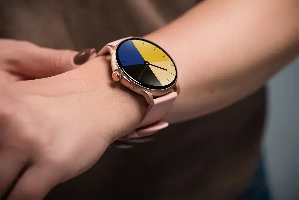 Išmanusis laikrodis TITMO O-150 (AMOLED, bluetooth call) pink
