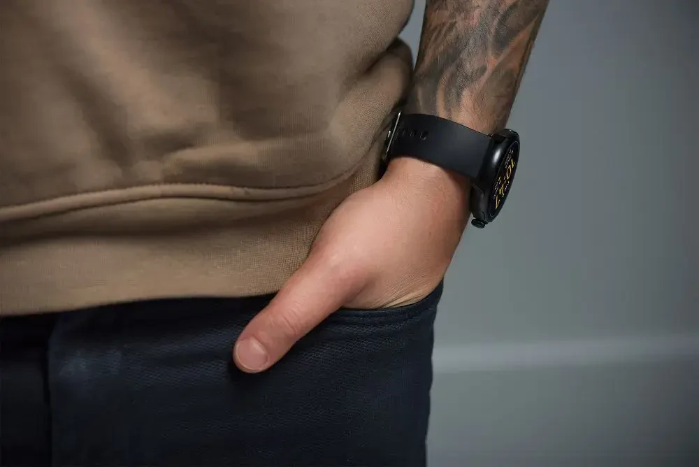 Išmanusis laikrodis TITMO O-150 (AMOLED, bluetooth call) juodas