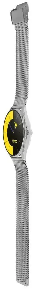Išmanusis laikrodis TITMO O-170 (AMOLED, bluetooth call, stainless steal sidabrinis mesh strap) sidabrinis