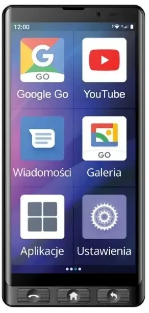 Maxcom MS601 4/64GB LTE juoda