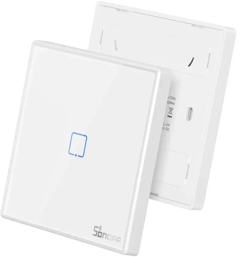 Išmanusis jungiklis WiFi + RF 433 Sonoff T2 EU TX - 1 kanalas
