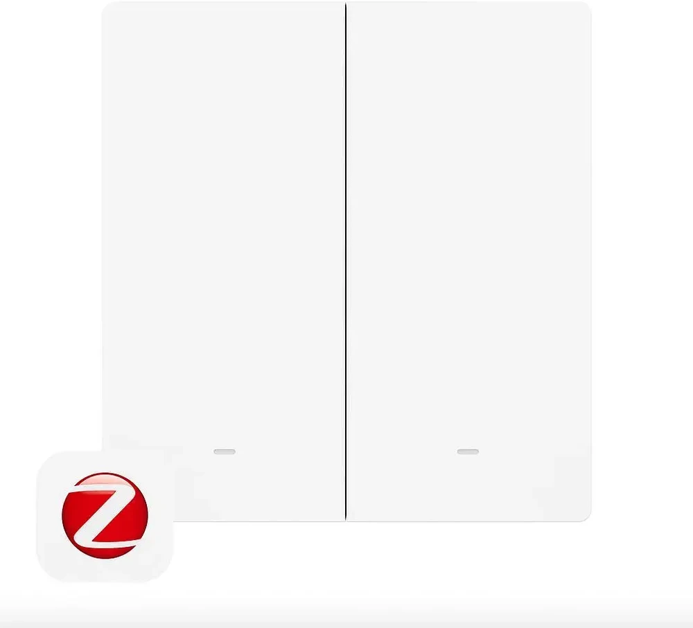 Sonoff SwitchMan ZBM5 Zigbee jungiklis 2 klavišų, baltas 86W