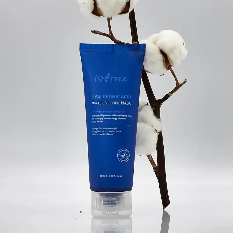 Isntree Hialurono rūgšties vandens naktinė drėkinamoji kaukė (miego kaukė) 100 ml