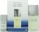 Issey Miyake Leau Dissey Pour Homme rinkinys vyrams (kvepalai EDT, 75 ml + dezodorantas 75 g)