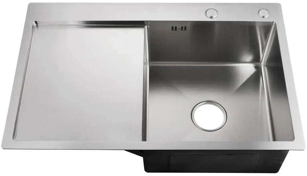 Virtuvinė kriauklė NT AB 780x510mm Nerūdijančio plieno Satino apdaila