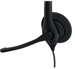 Jabra Biz 1500 Duo QD - Ausinės - su lankeliu ant galvos - Office/Call center - Juodas - Dvipusės - 0.95 m