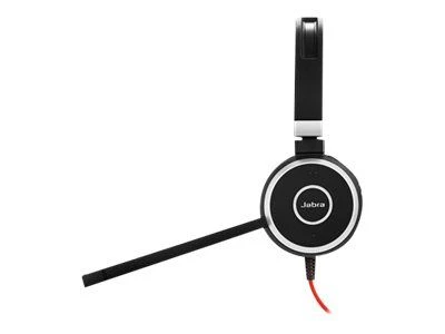 Ausinės Grandstream JABRA EVOLVE 40 MS Stereo USB su lankeliu ant galvos triukšmo slopinimas USB jungtis su užtildymo mygtuku ir garsumo valdymu ant laido