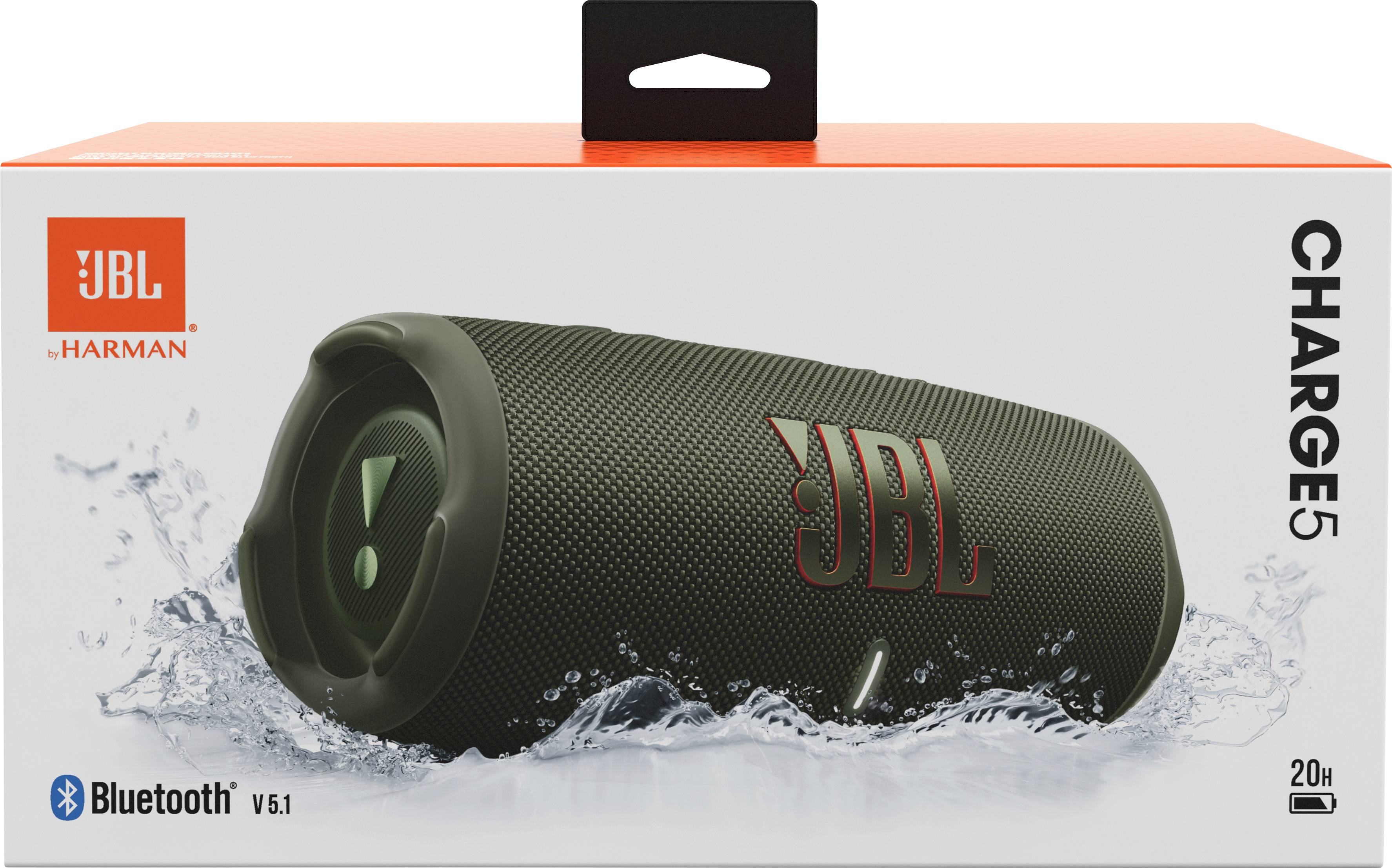 JBL Charge 5 nešiojama kolonėlė, Sąmanų spalvos